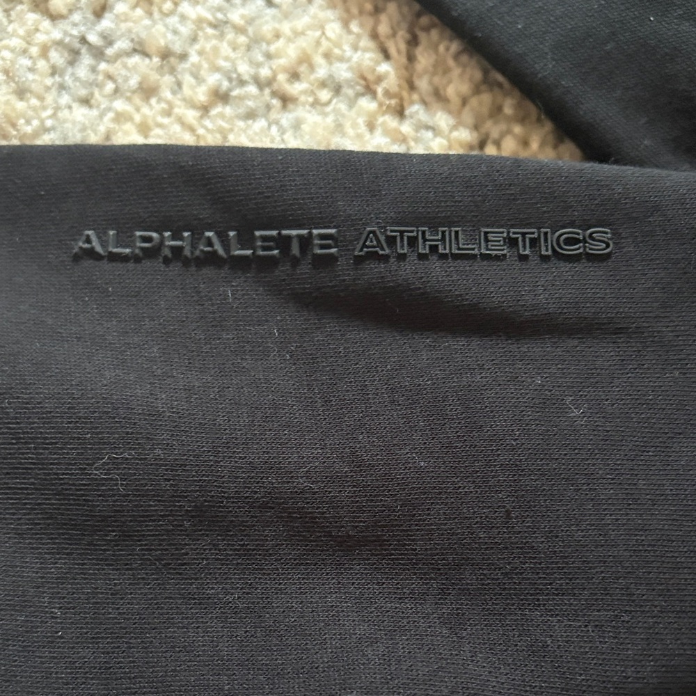 Alphalete Origin Black Straight Leg Sweats - Picture 4 of 4